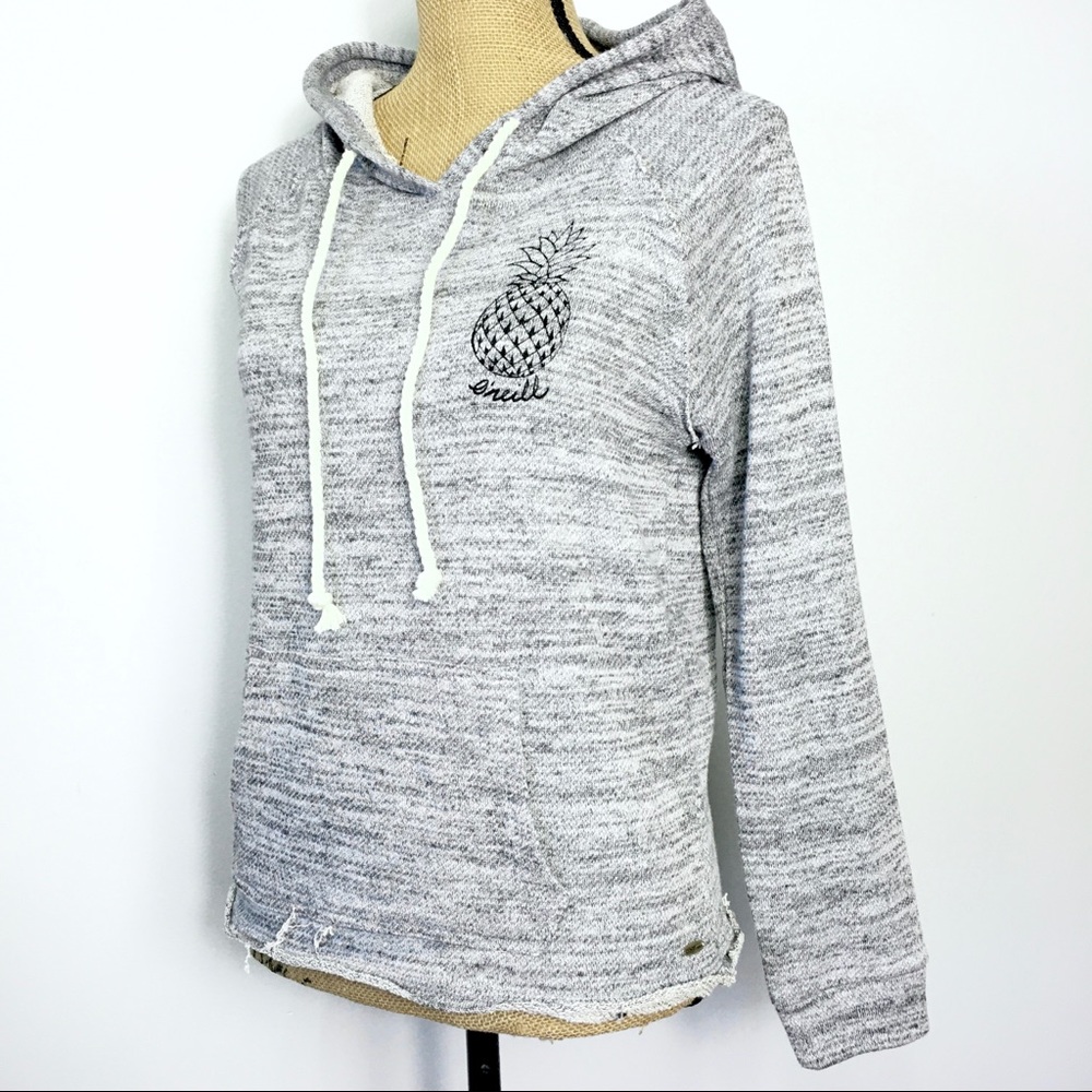 O’NEILL Pineapple Hoodie Sweatshirt Gray XS